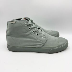 Bangs Sage High Top Canvas Lace Up Sneakers - Women’s US 10 / Men US 8.5